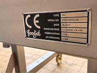 2015 foodjet md rvs doseermachine - afbeelding 8 van  8