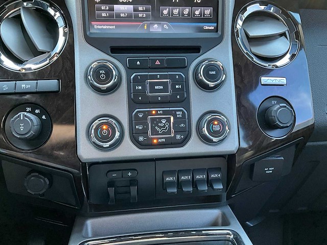 2015 ford f250 super duty platinum v8 6.2l lariat van v-77-hrz - afbeelding 15 van  25