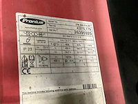 2015 fronius tps 400i pulse mig-lasmachine - afbeelding 8 van  8