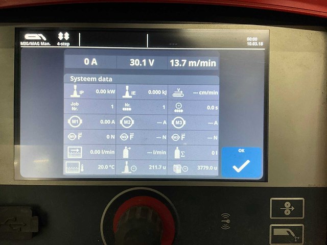 2015 fronius tps 400i pulse mig-lasmachine - afbeelding 7 van  8
