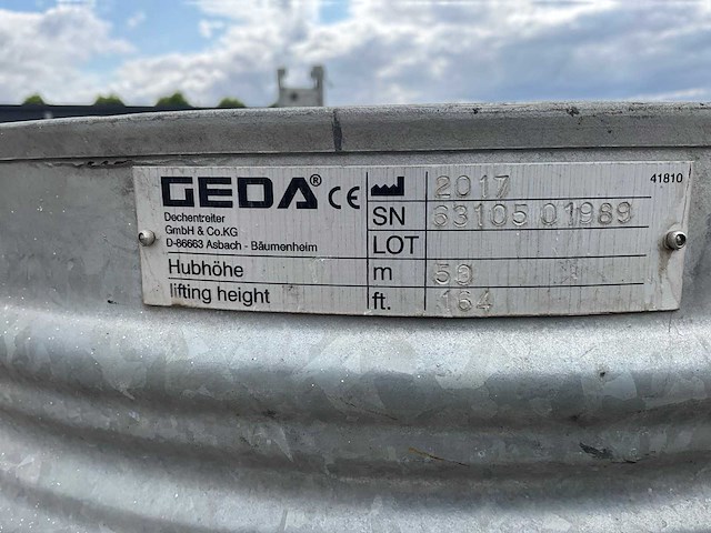 2015 geda 500 z/zp-3bl transportsteiger - afbeelding 5 van  20