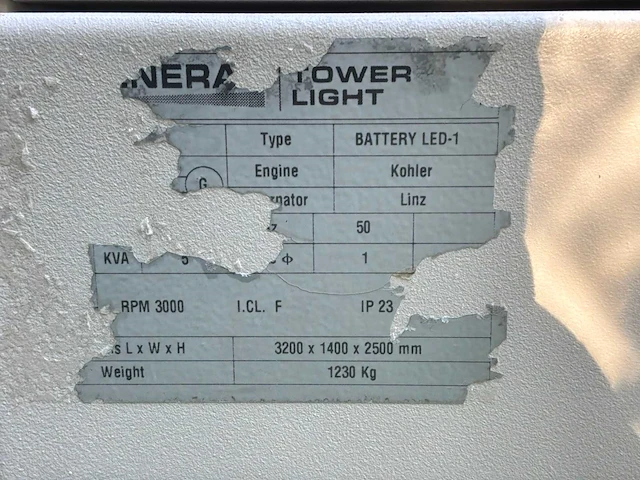 2015 generac battery led-1 mobiele lichtmast - afbeelding 13 van  13