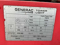 2015 generac tower light hpc hydro power cube led stationaire lichtmast - afbeelding 11 van  20