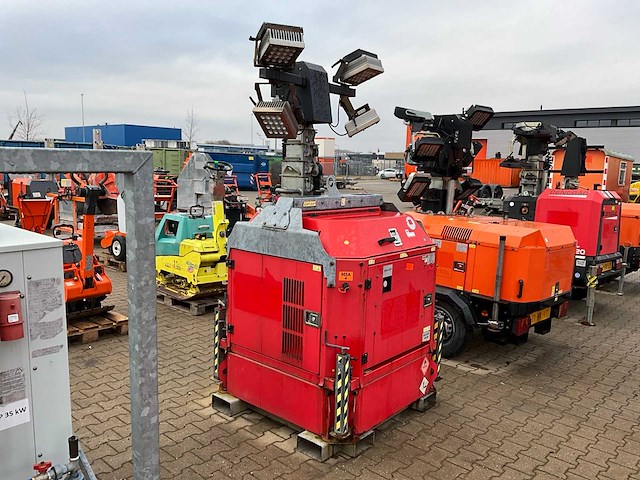 2015 generac tower light hpc hydro power cube led stationaire lichtmast - afbeelding 14 van  20