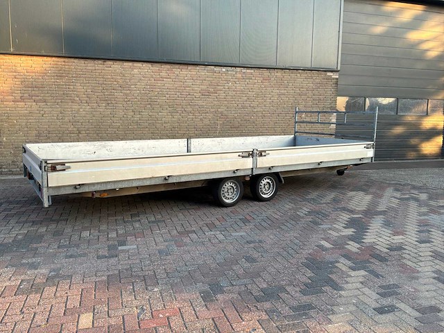 2015 hapert al plateauwagen 605x220cm 2700kg - afbeelding 2 van  6