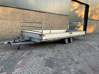 2015 hapert al plateauwagen 605x220cm 2700kg - afbeelding 1 van  6