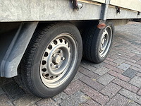 2015 hapert al plateauwagen 605x220cm 2700kg - afbeelding 4 van  6