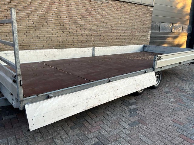 2015 hapert al plateauwagen 605x220cm 2700kg - afbeelding 5 van  6