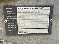 2015 hapert al3500 ta aanhangwagen - afbeelding 5 van  8