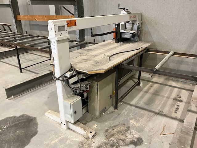 2015 harwi 625-h-2k afkortcirkelzaagmachine - afbeelding 8 van  15