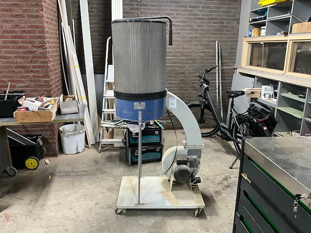 2015 hbm 200 profi stofafzuiginstallatie - afbeelding 1 van  4