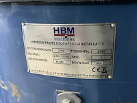 2015 hbm 200 profi stofafzuiginstallatie - afbeelding 4 van  4