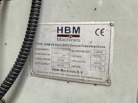 2015 hbm 45 vario dro universele freesmachine - afbeelding 5 van  13