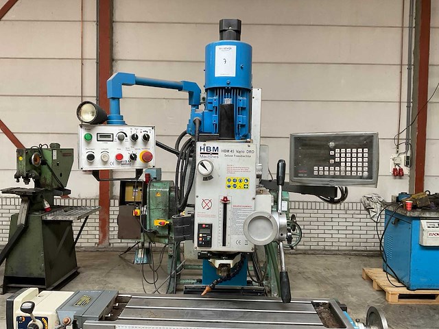2015 hbm 45 vario dro universele freesmachine - afbeelding 8 van  13