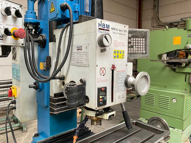 2015 hbm 45 vario dro universele freesmachine - afbeelding 10 van  13