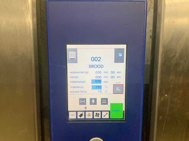 2015 hein luxrotor llr 1012 5d rotatieoven - afbeelding 4 van  9