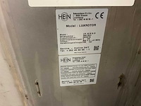 2015 hein luxrotor lr1016-5 d rotatieoven - afbeelding 6 van  16