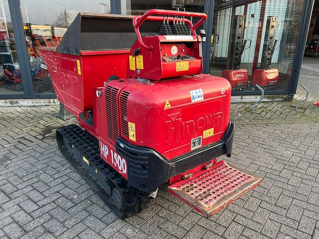 2015 hinowa hp 1500 rupdumper roterend diesel - afbeelding 17 van  18