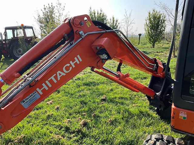 2015 hitachi zaxis 22u minigraafmachine - afbeelding 13 van  24