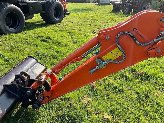 2015 hitachi zaxis 22u minigraafmachine - afbeelding 14 van  24