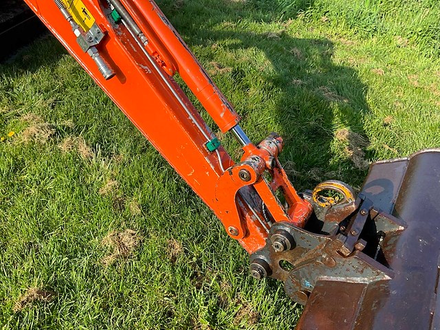 2015 hitachi zaxis 22u minigraafmachine - afbeelding 16 van  24