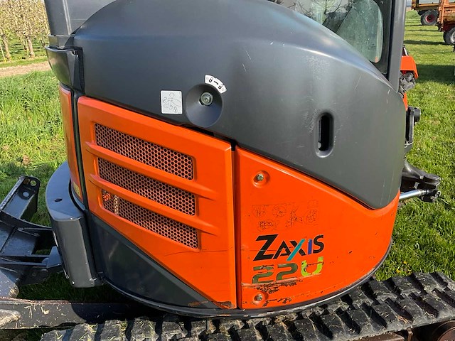 2015 hitachi zaxis 22u minigraafmachine - afbeelding 19 van  24