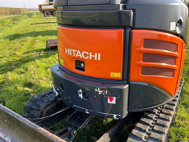 2015 hitachi zaxis 22u minigraafmachine - afbeelding 23 van  24