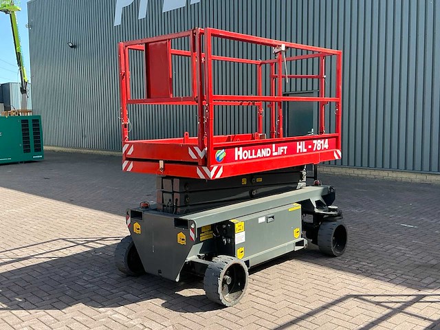 2015 holland lift ecostar 7814 hoogwerker - afbeelding 1 van  7