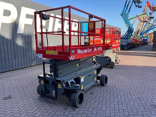 2015 holland lift ecostar hl-9714 hoogwerker - afbeelding 1 van  17