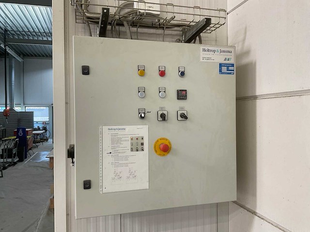 2015 holtrop jansma lbk400 mot afzuig installatie - afbeelding 2 van  3