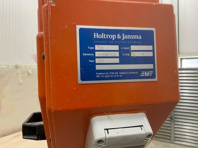 2015 holtrop & jansma tbx afzuiginstallatie (2x) - afbeelding 6 van  10