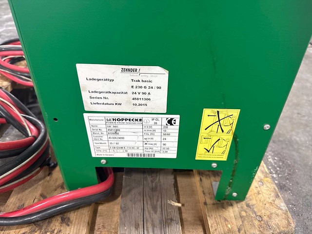 2015 hoppecke trak basic acculader (3x) - afbeelding 3 van  6