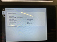2015 hp pagewide xl8000 grootformaat kleurenprinter met vouwstation - afbeelding 3 van  18
