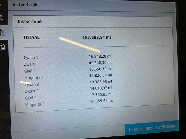 2015 hp pagewide xl8000 grootformaat kleurenprinter met vouwstation - afbeelding 5 van  18