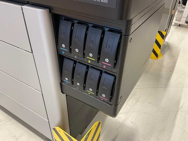 2015 hp pagewide xl8000 grootformaat kleurenprinter met vouwstation - afbeelding 10 van  18