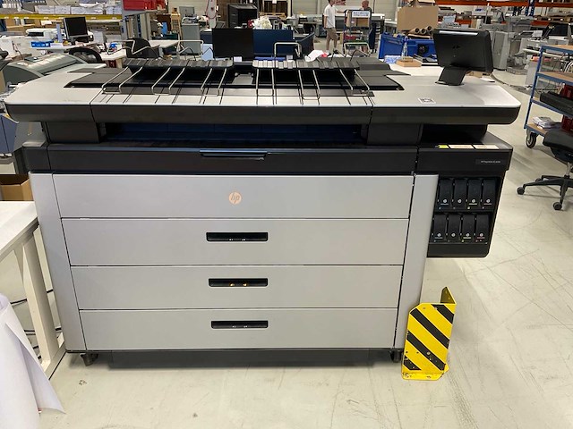 2015 hp pagewide xl8000 grootformaat kleurenprinter met vouwstation - afbeelding 11 van  18