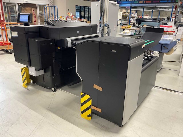 2015 hp pagewide xl8000 grootformaat kleurenprinter met vouwstation - afbeelding 12 van  18