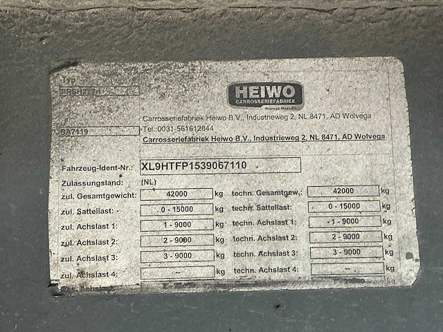 2015 h.t.f. oplegger - afbeelding 19 van  27