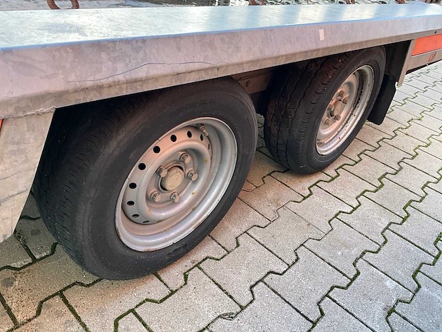 2015 hulco terrax-2 3001-lk machine transporter aanhangwagen - afbeelding 9 van  19
