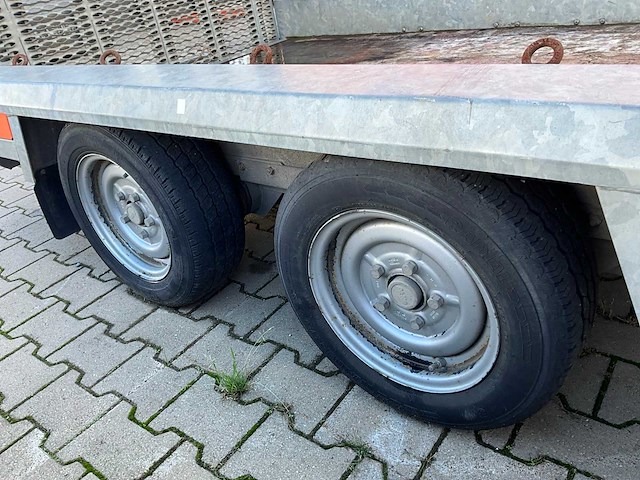 2015 hulco terrax-2 3001-lk machine transporter aanhangwagen - afbeelding 10 van  19