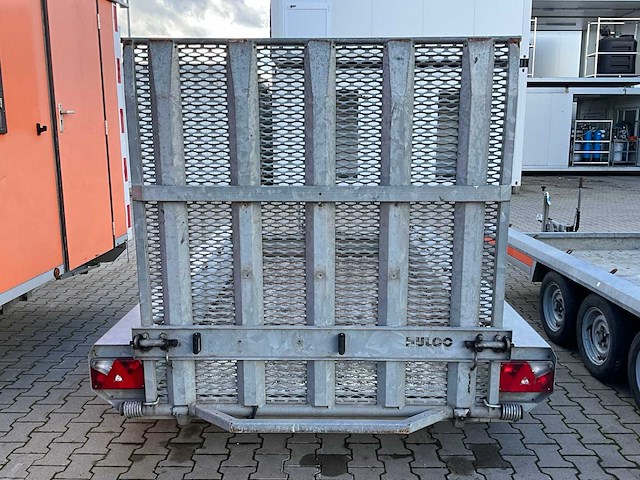 2015 hulco terrax-2 3001-lk machine transporter aanhangwagen - afbeelding 15 van  19