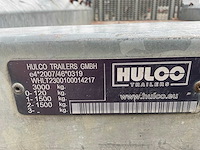 2015 hulco terrax-2 3001-lk machine transporter aanhangwagen - afbeelding 7 van  15