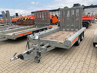 2015 hulco terrax-2 3001-lk machine transporter aanhangwagen