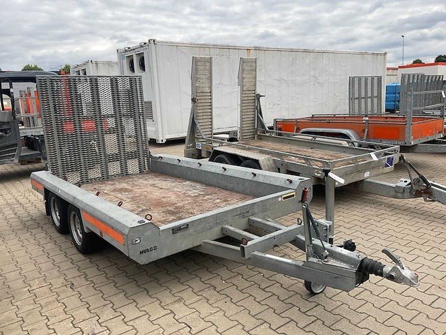 2015 hulco terrax-2 3001-lk machine transporter aanhangwagen - afbeelding 9 van  15