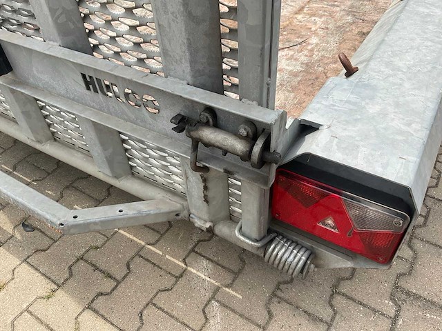 2015 hulco terrax-2 3001-lk machine transporter aanhangwagen - afbeelding 13 van  15