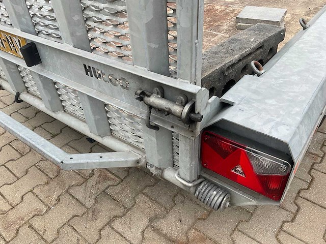 2015 hulco terrax-2 3001-lk machine transporter aanhangwagen - afbeelding 2 van  16
