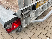 2015 hulco terrax-2 3001-lk machine transporter aanhangwagen - afbeelding 3 van  16