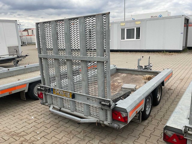 2015 hulco terrax-2 3001-lk machine transporter aanhangwagen - afbeelding 11 van  16