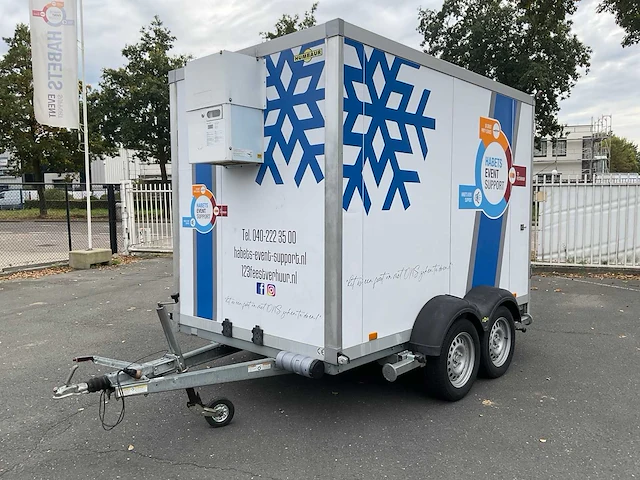 2015 humbaur hgk 253017-19s50 koel aanhangwagen - afbeelding 1 van  22