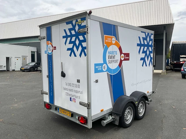 2015 humbaur hgk 253017-19s50 koel aanhangwagen - afbeelding 5 van  22
